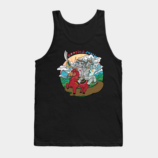 Doogin and Justin ONWARD! Tank Top by Happy Underground Productions